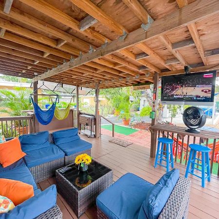 Hammocks & Mini-Golf! 10 Mins From Beach! ハリウッド エクステリア 写真